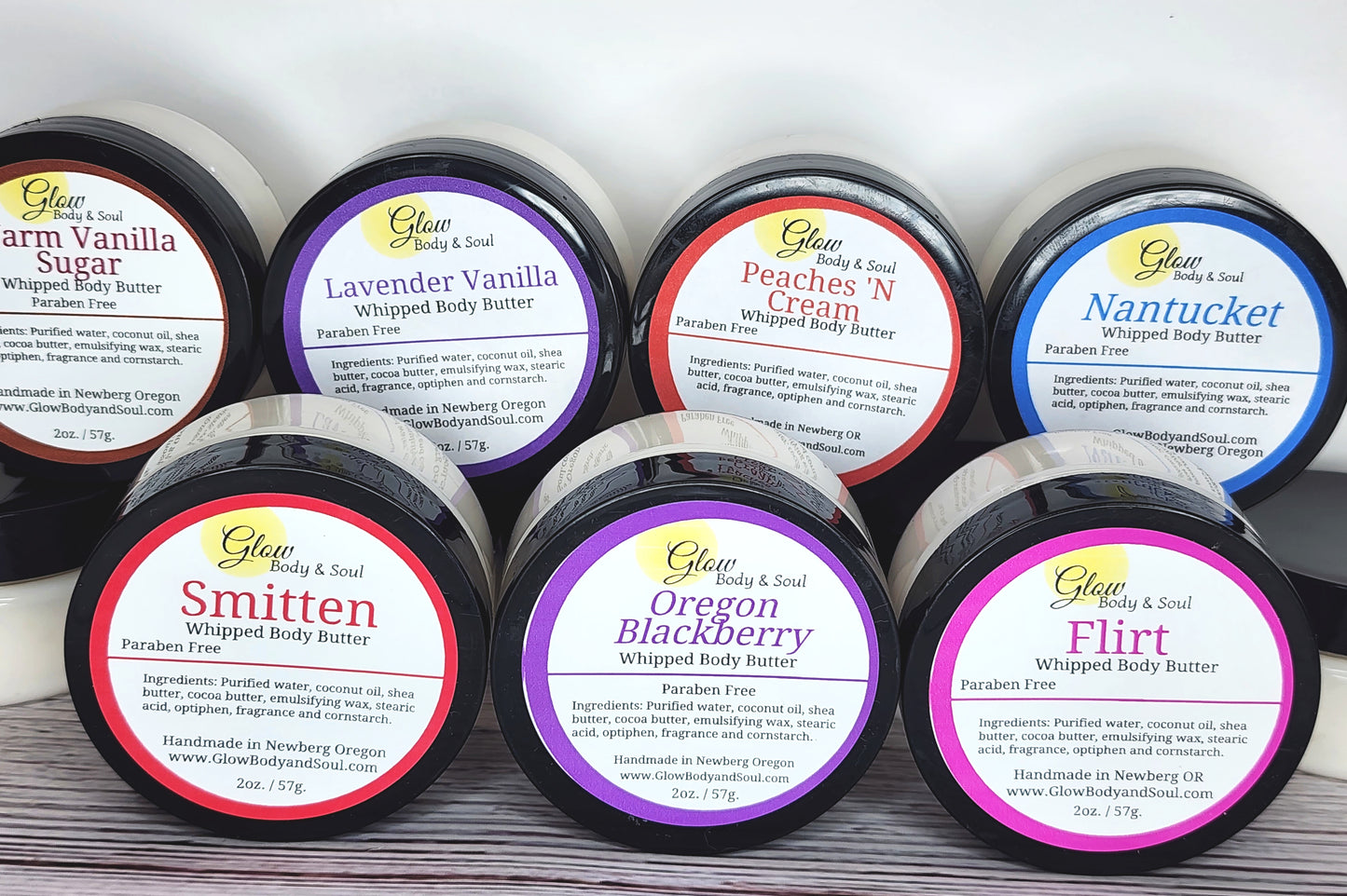 Choice of Fragrance Body Butter Paraben Free Body Butter Lotion 2oz.