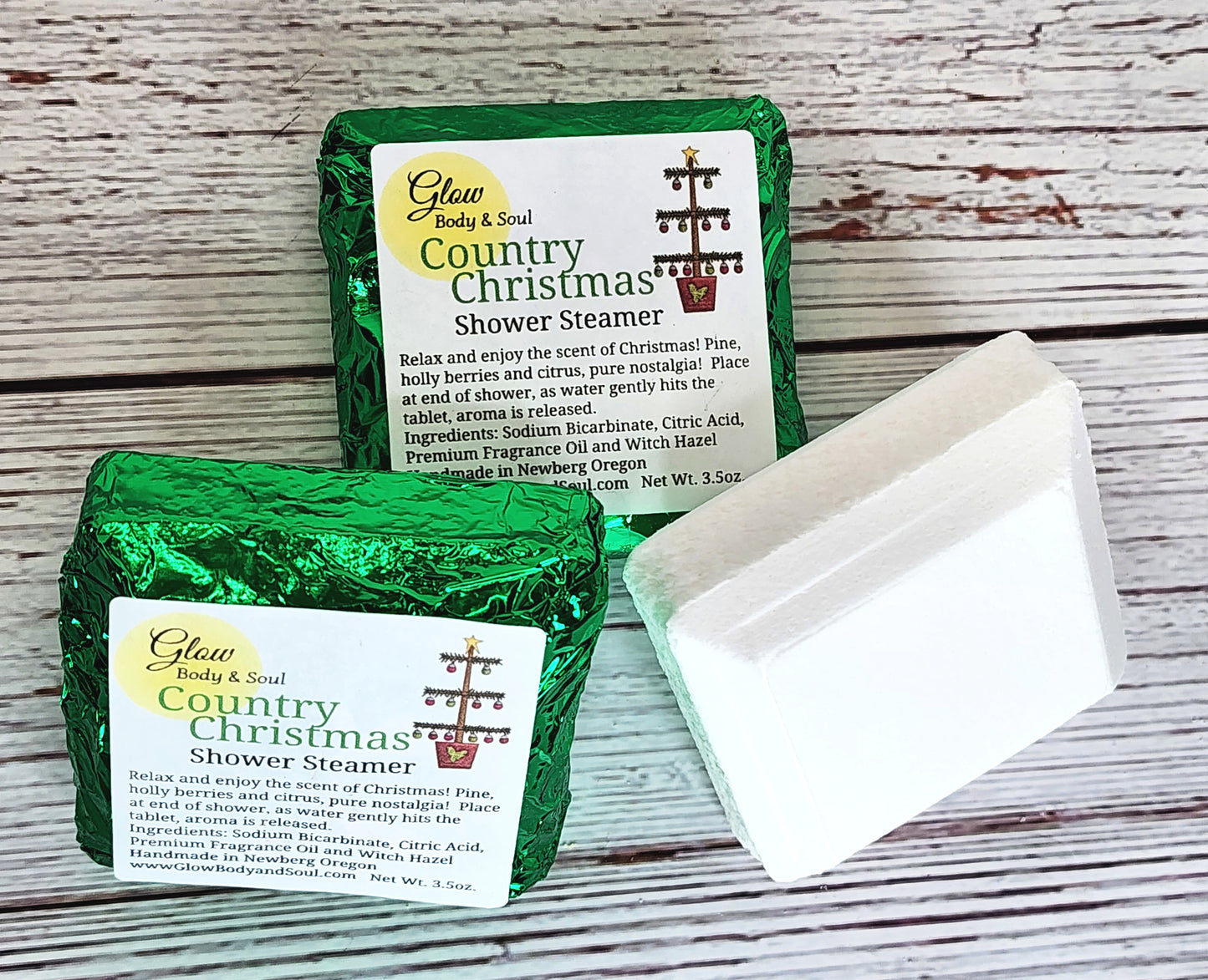 Christmas Holiday Shower Steamers