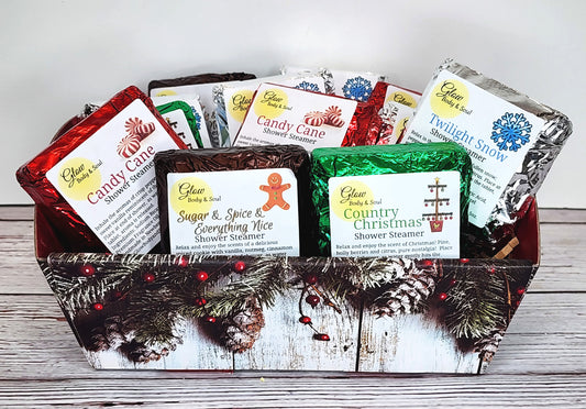 Christmas Holiday Shower Steamers