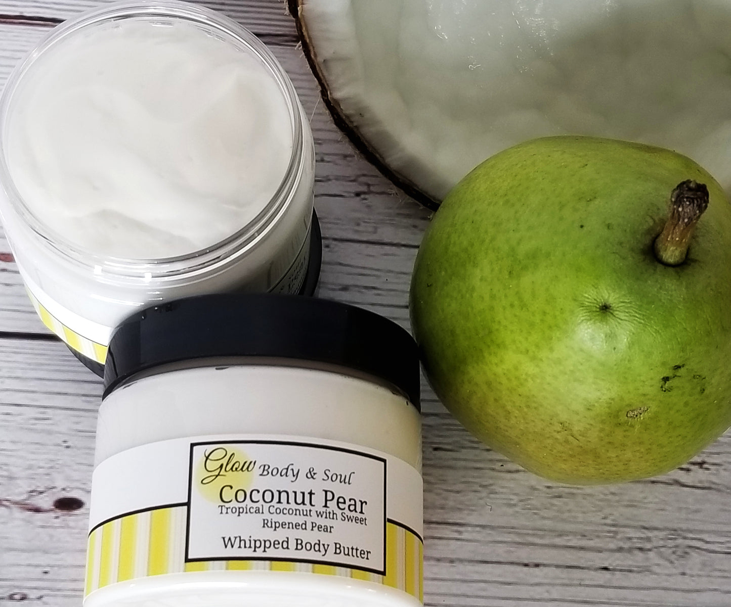 Coconut Pear Body Butter Paraben Free Body Butter Lotion