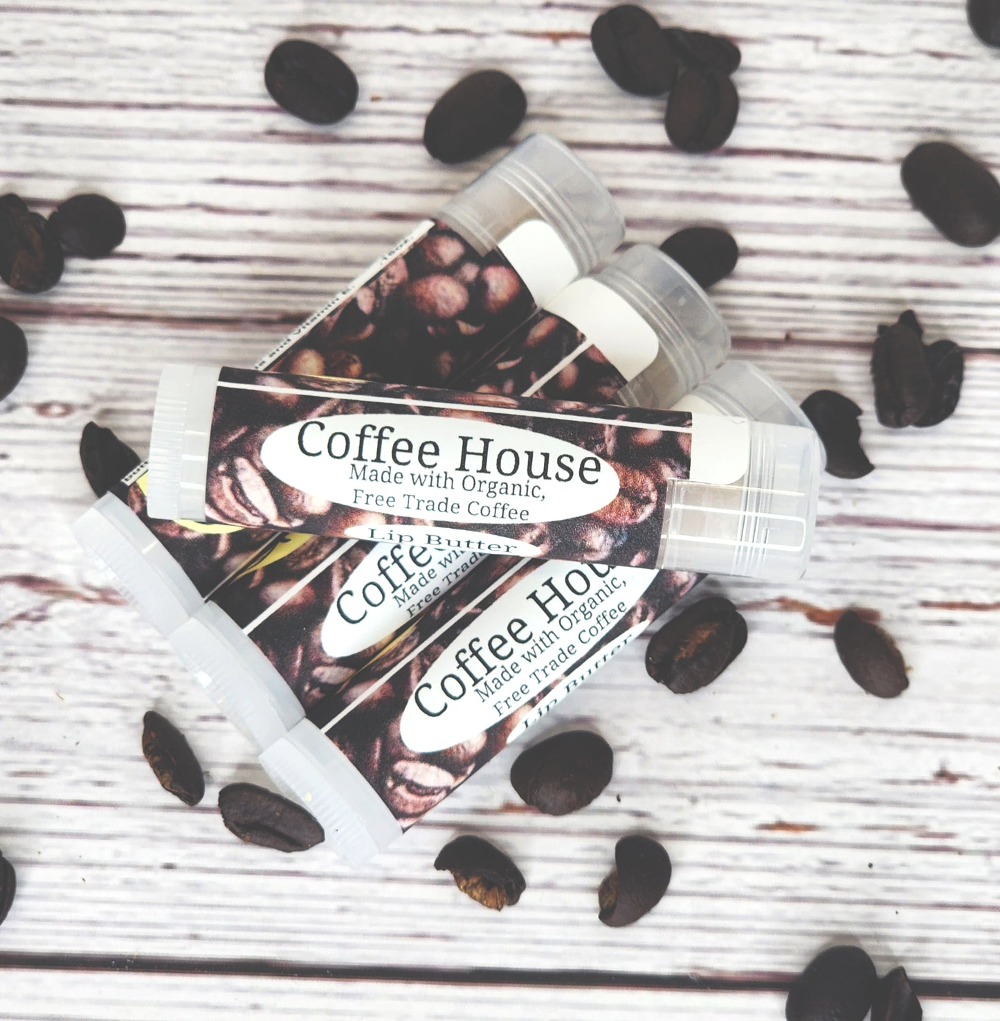 Coffee House Lip Balm Organic Free Trade Unsweetened Lip Balm