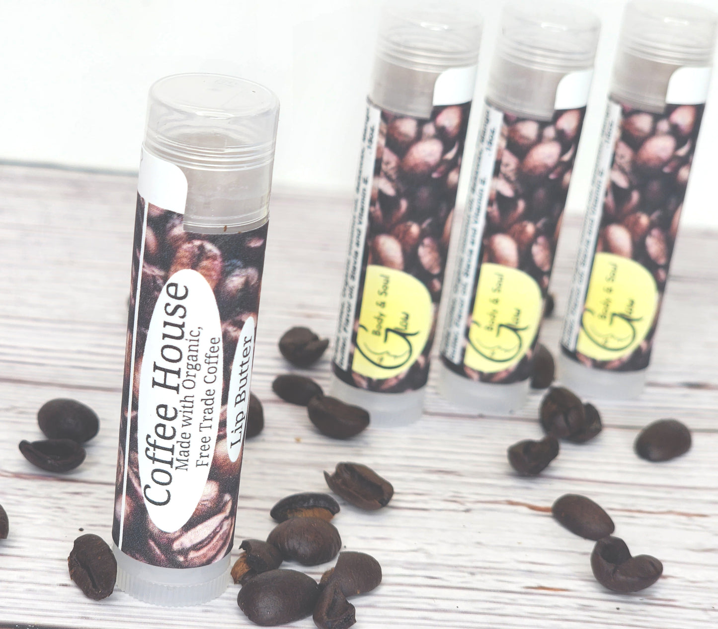 Coffee House Lip Balm Organic Free Trade Unsweetened Lip Balm