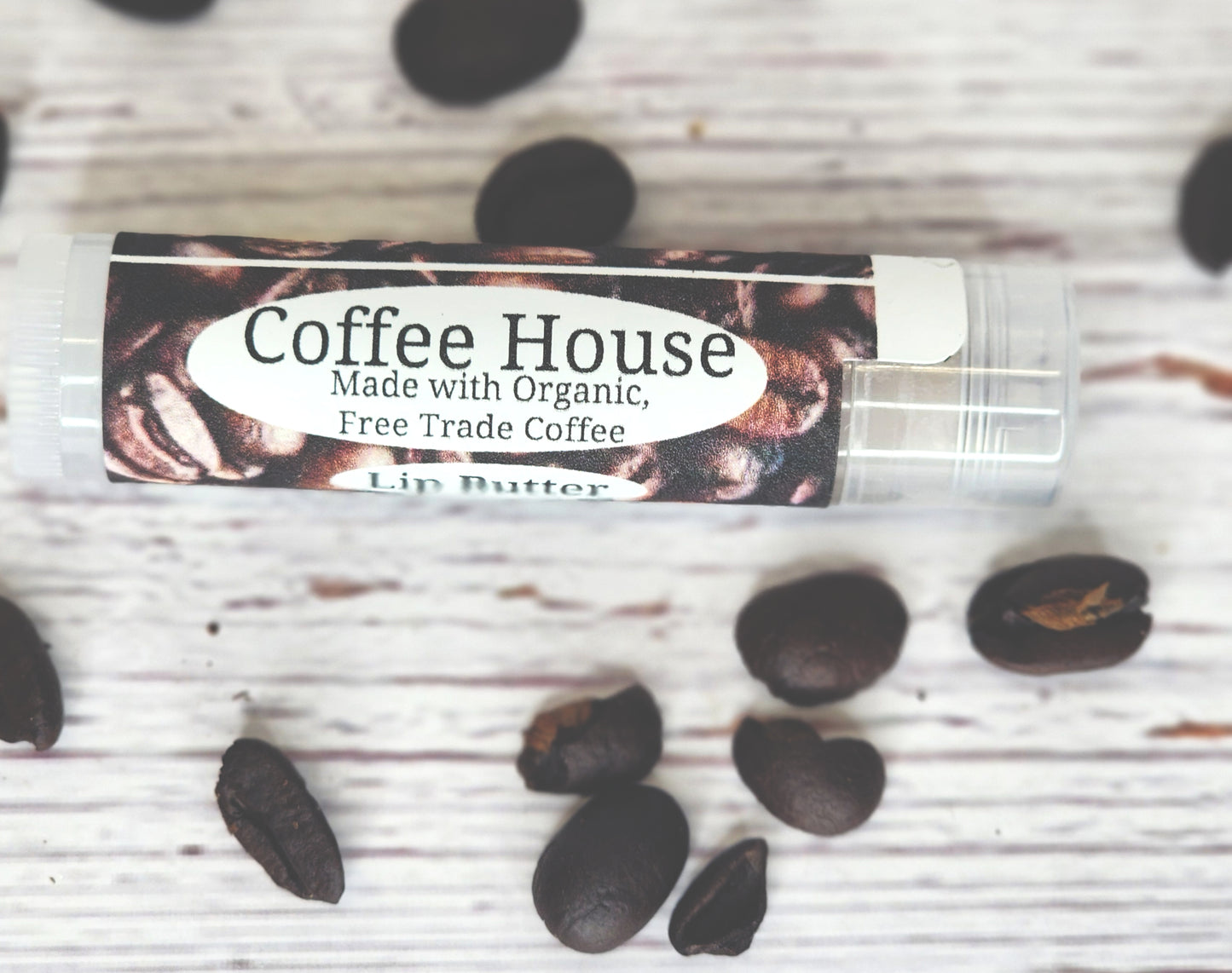 Coffee House Lip Balm Organic Free Trade Unsweetened Lip Balm