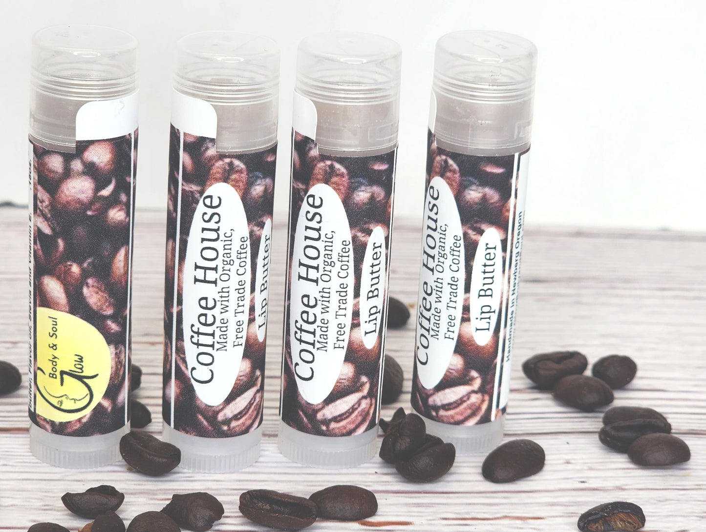 Coffee House Lip Balm Organic Free Trade Unsweetened Lip Balm