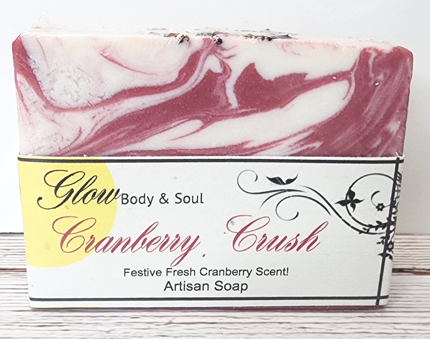 Cranberry Crush Handmade Cold Process Soap Handmade Vegan Soap