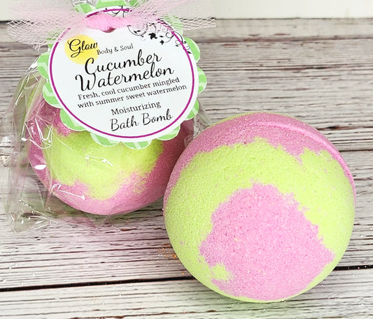 Cucumber Watermelon Bath Bomb Fizzy