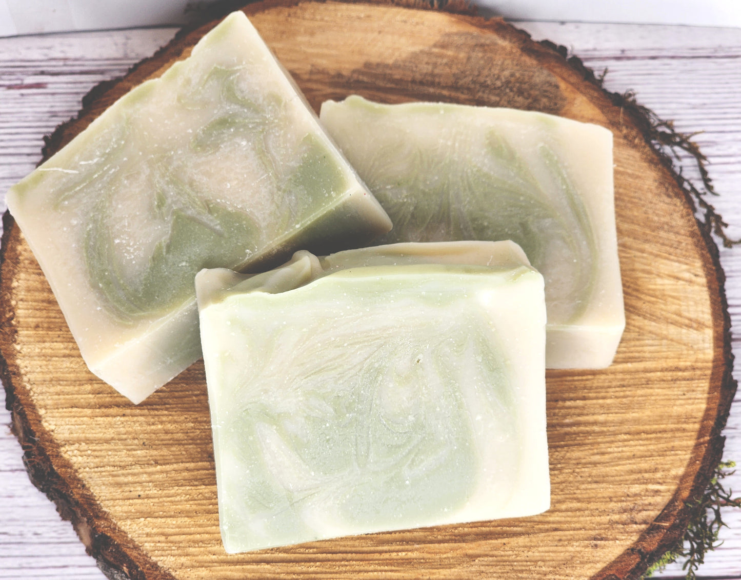 Eucalyptus Fir Needle and Clove Natural Palm Free Handmade Vegan Soap