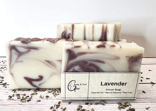 Lavender Essential Oil Soap Handmade Cold Process Lavender Soap