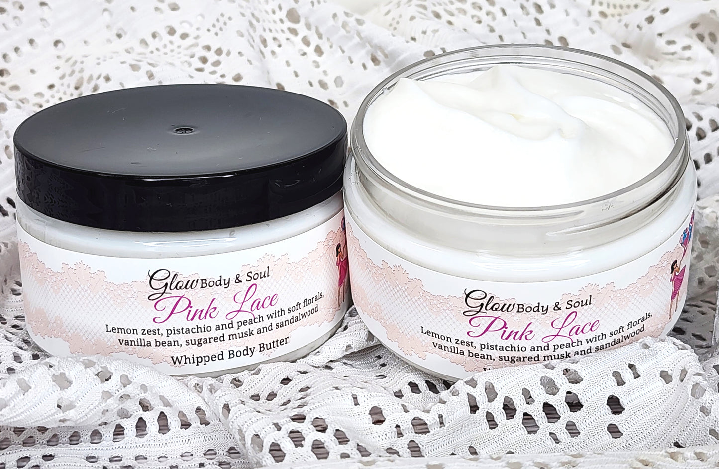 Pink Lace Body Butter Paraben Free Body Butter Lotion