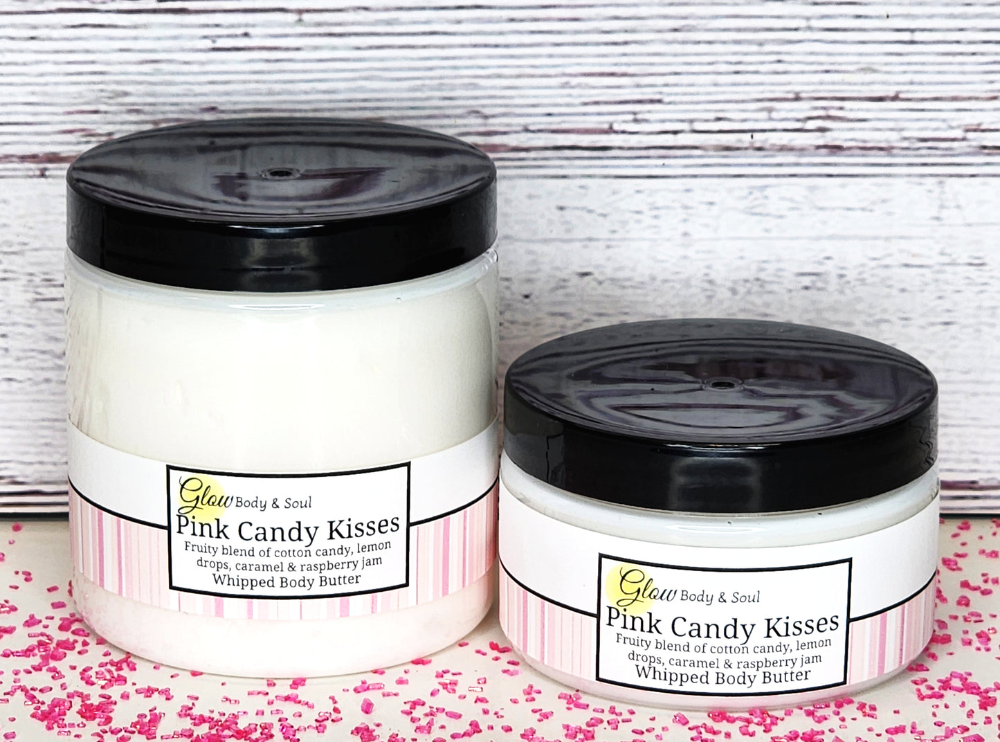 Pink Candy Kisses Body Butter Paraben Free Body Butter