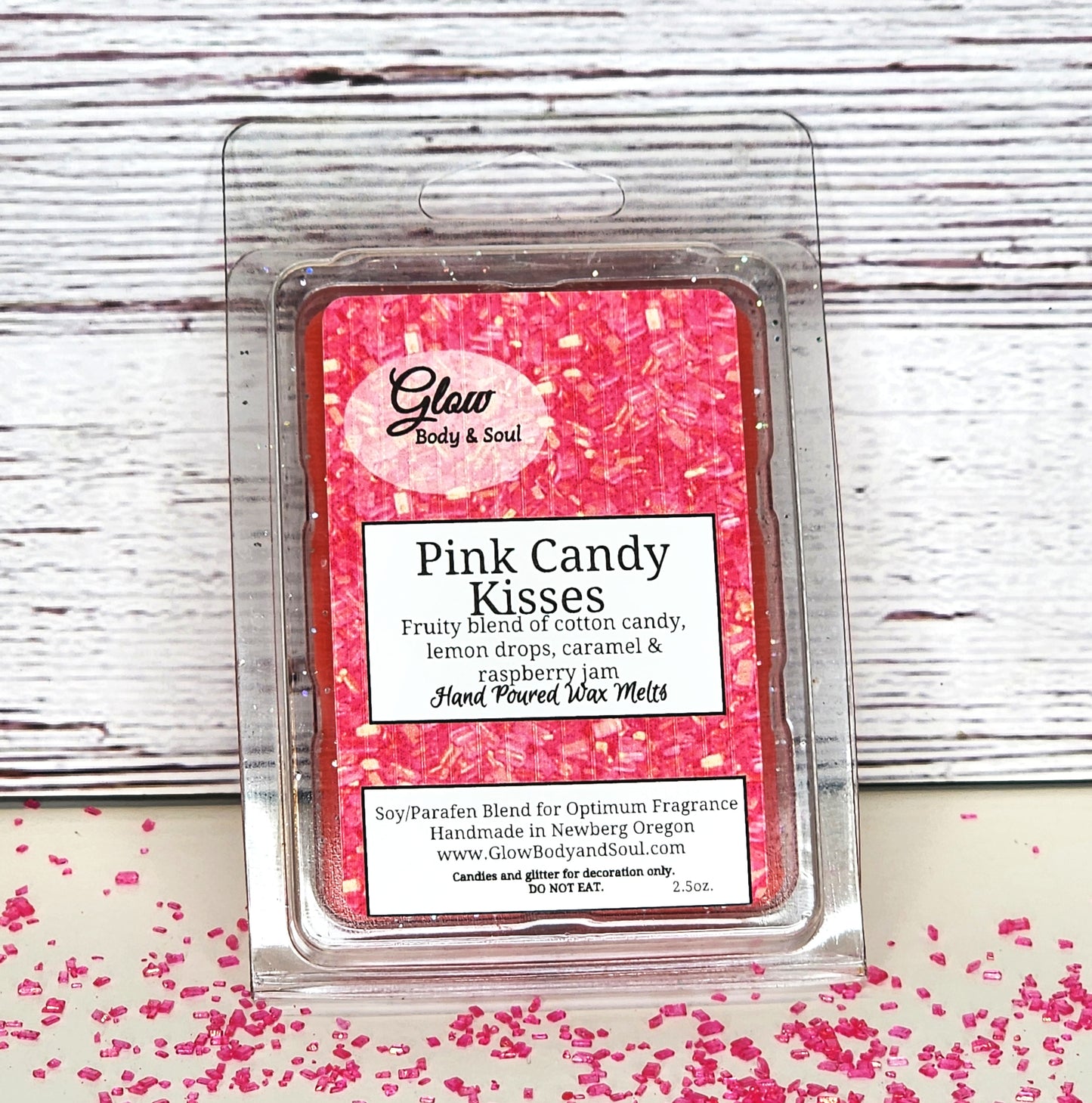 Pink Candy Kisses Wax Tart Melts