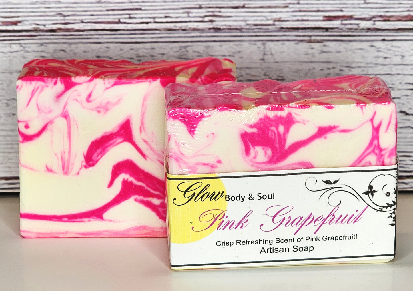 Pink Grapefruit Handmade Cold Process Soap Handmade Vegan Soap