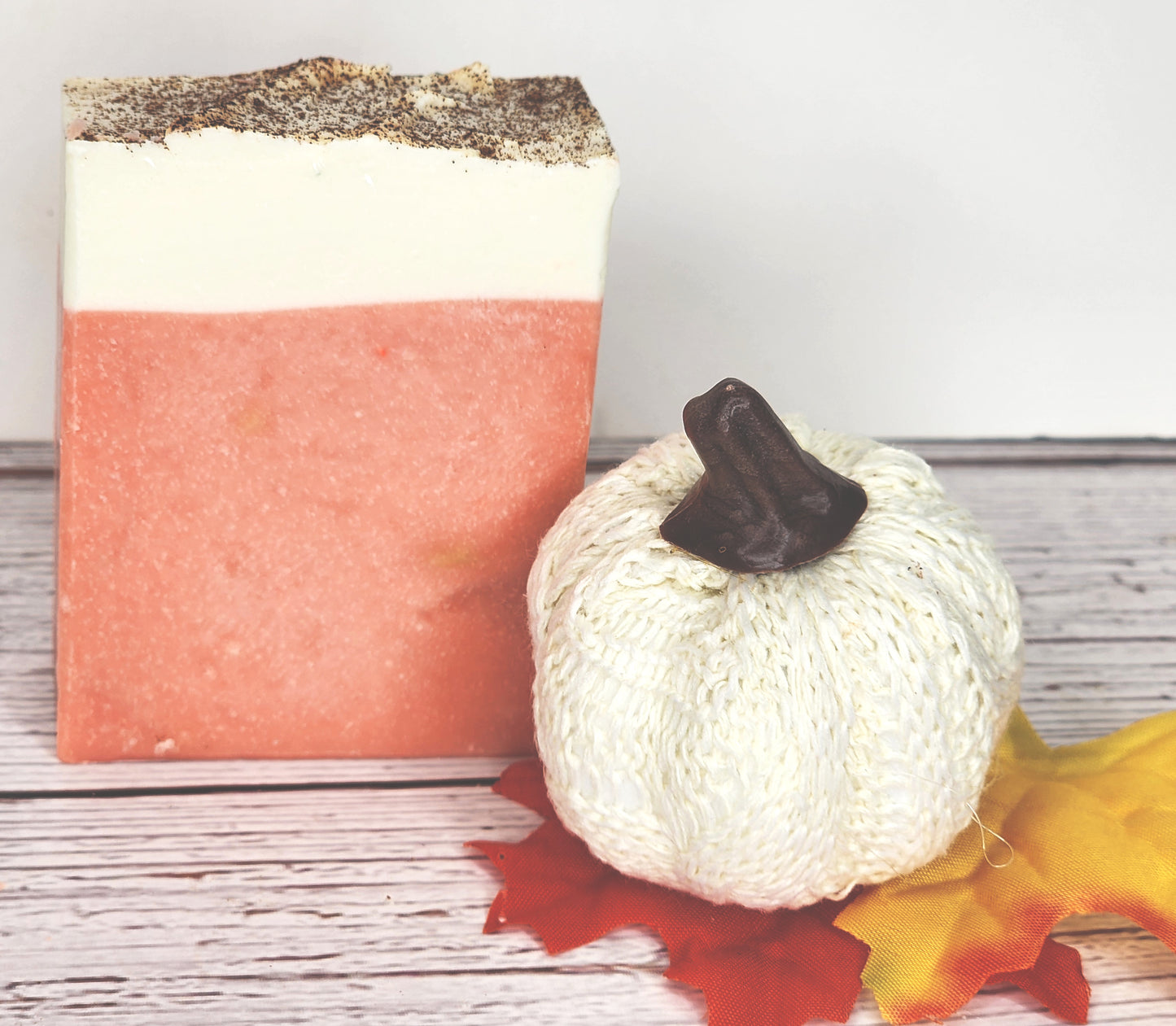 Frosted Pumpkin Handmade Cold Process Soap