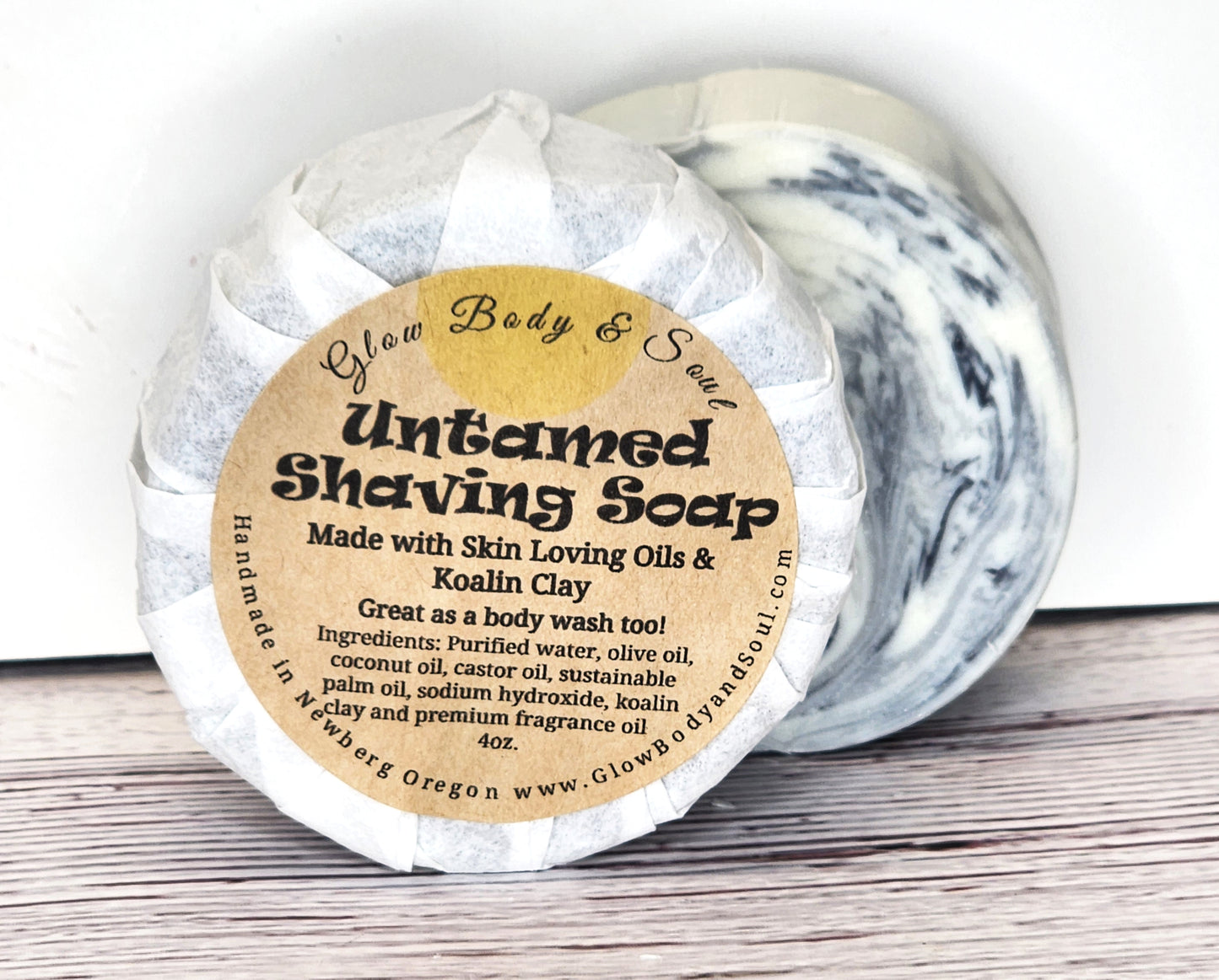 Untamed Shaving Soap Cold Process Shaving Soap