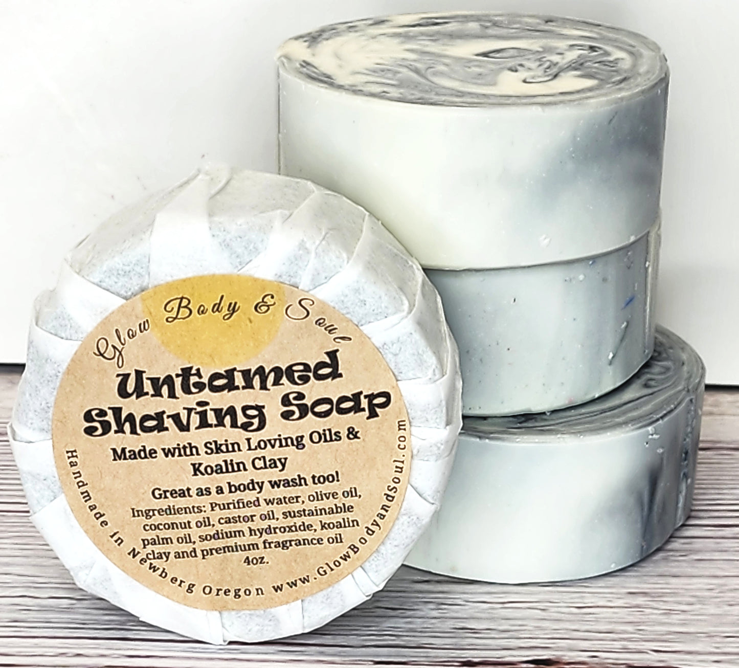 Untamed Shaving Soap Cold Process Shaving Soap