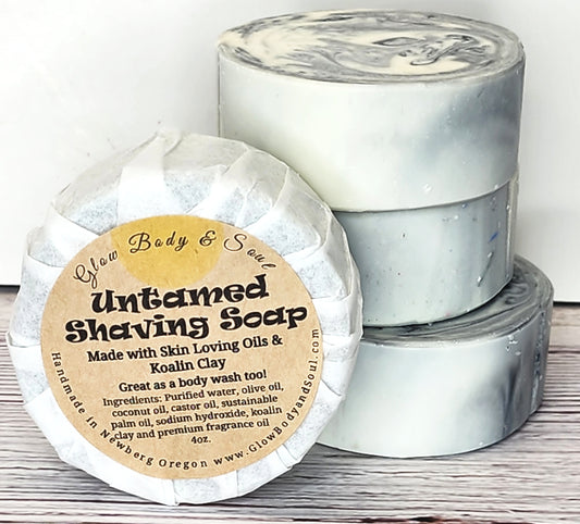 Untamed Shaving Soap Cold Process Shaving Soap