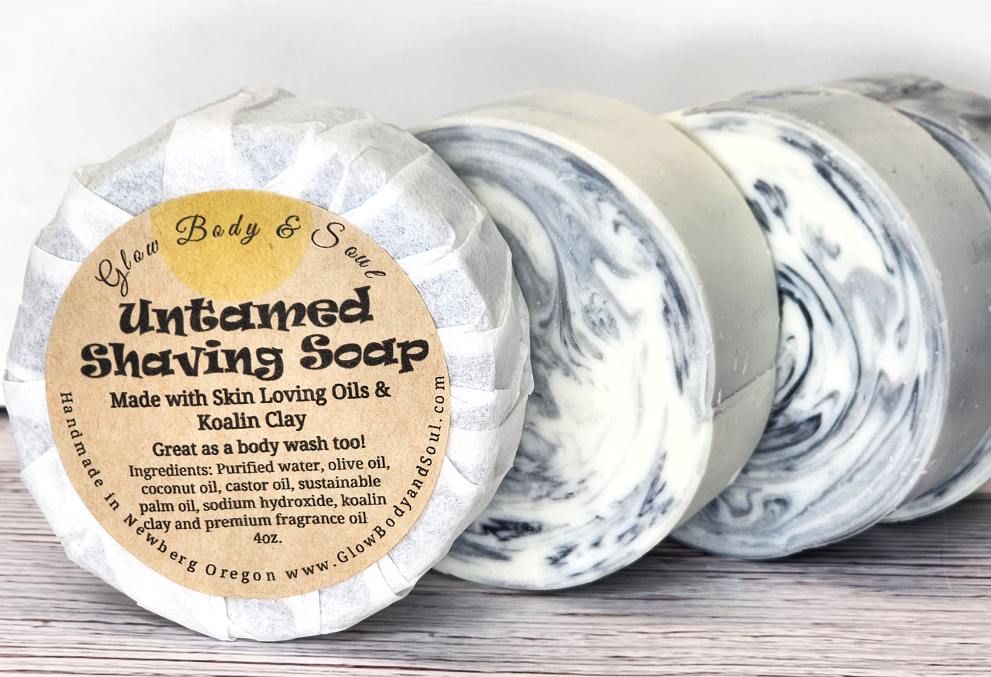 Untamed Shaving Soap Cold Process Shaving Soap