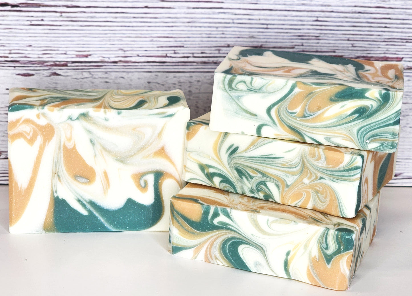 White Tea and Ginger Soap Handmade Cold Process Vegan Soap