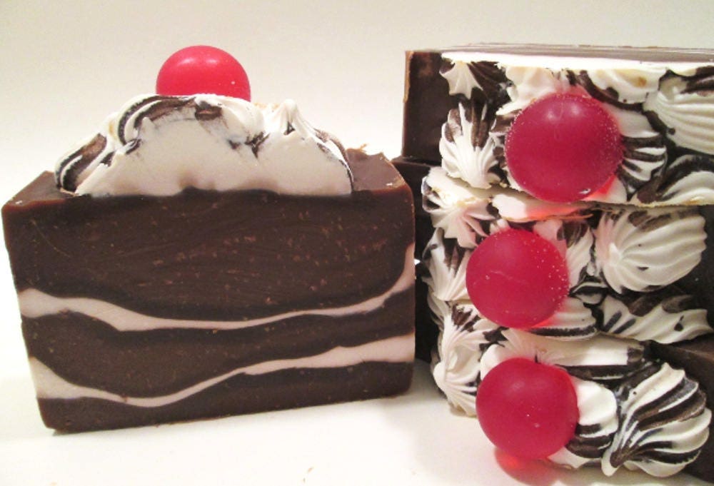 Hot Fudge Sundae Handmade Cold Process Soap Vegan Soap