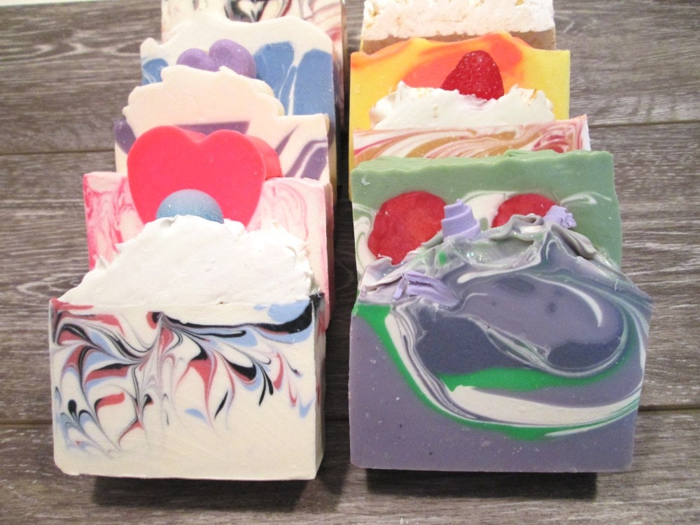 3 Soaps Handmade Soaps Your Choice of Soaps