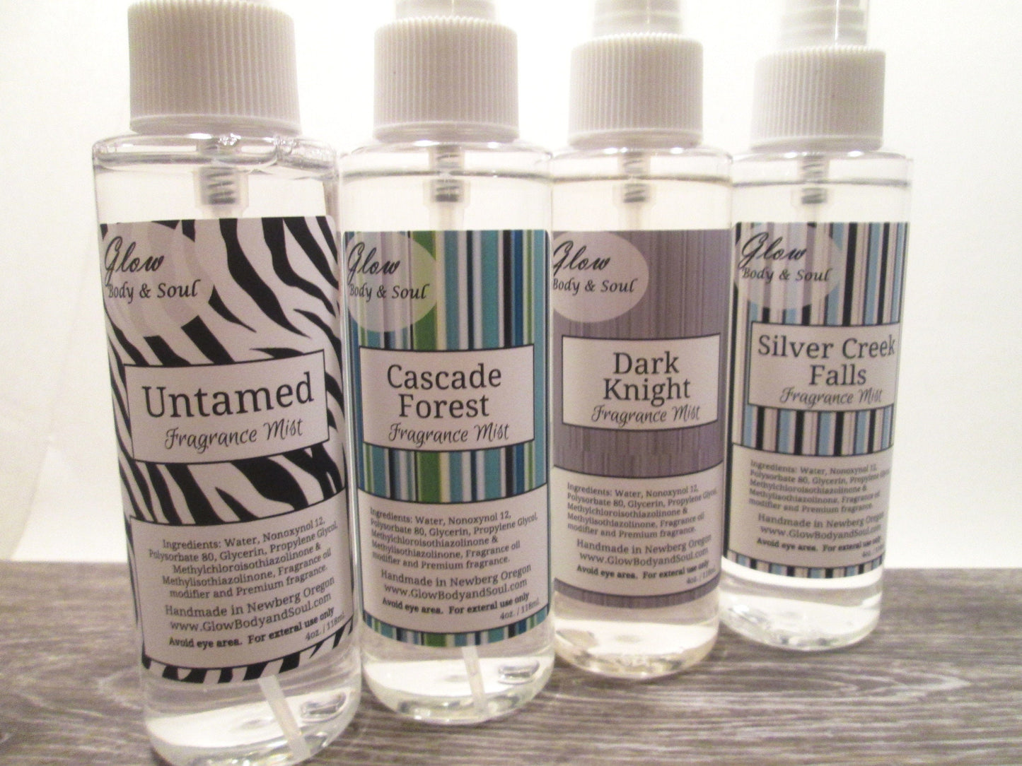 Men's Fragrance Mist Body Spray Choice of Men's Fragrance Mist