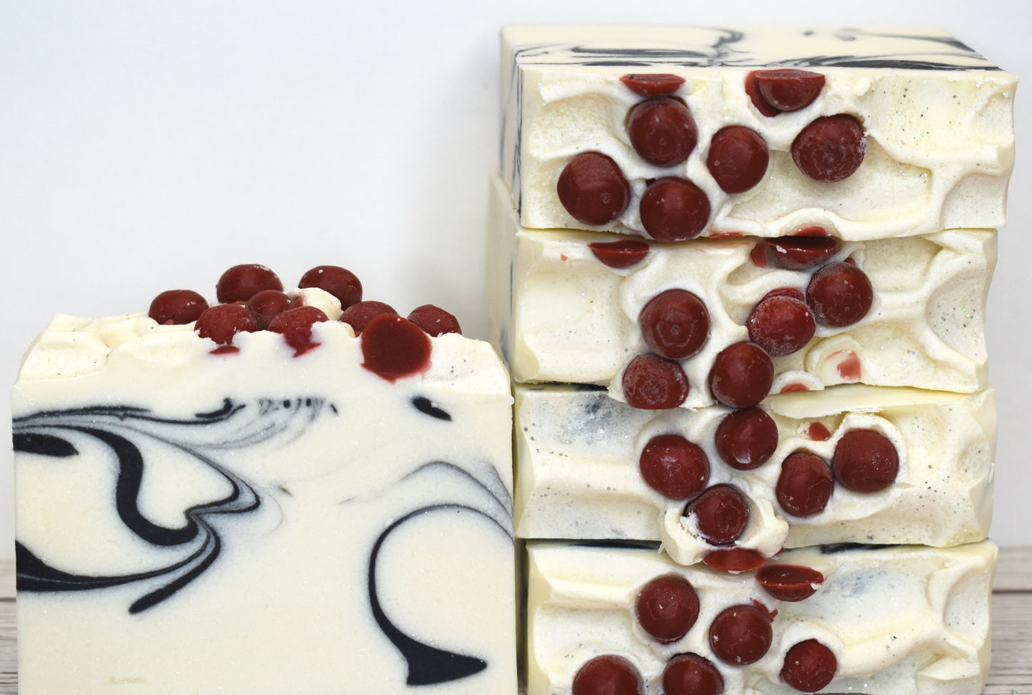 Moonlight Pomegranate Soap Handmade Cold Process Vegan Soap