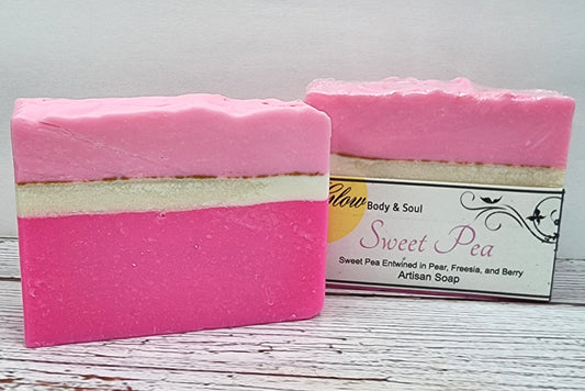 Sweet Pea Handmade Soap Cold Process Soap