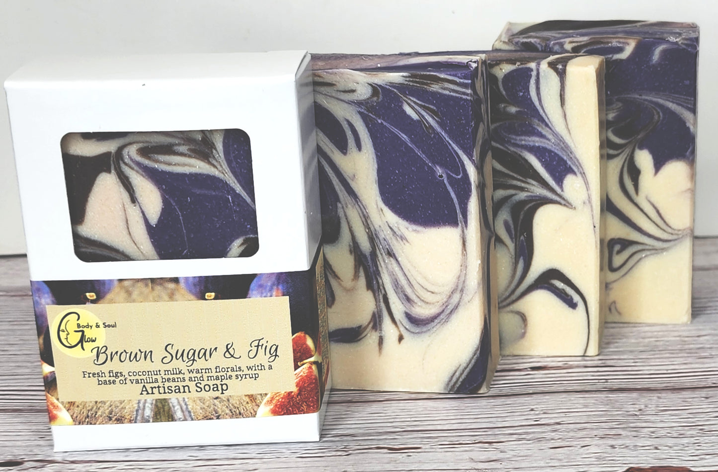 Brown Sugar and Fig Handmade Cold Process Vegan Soap