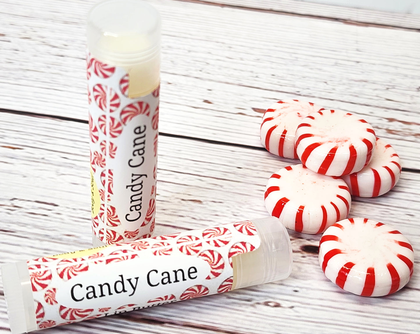 Candy Cane Lip Butter Lip Balm