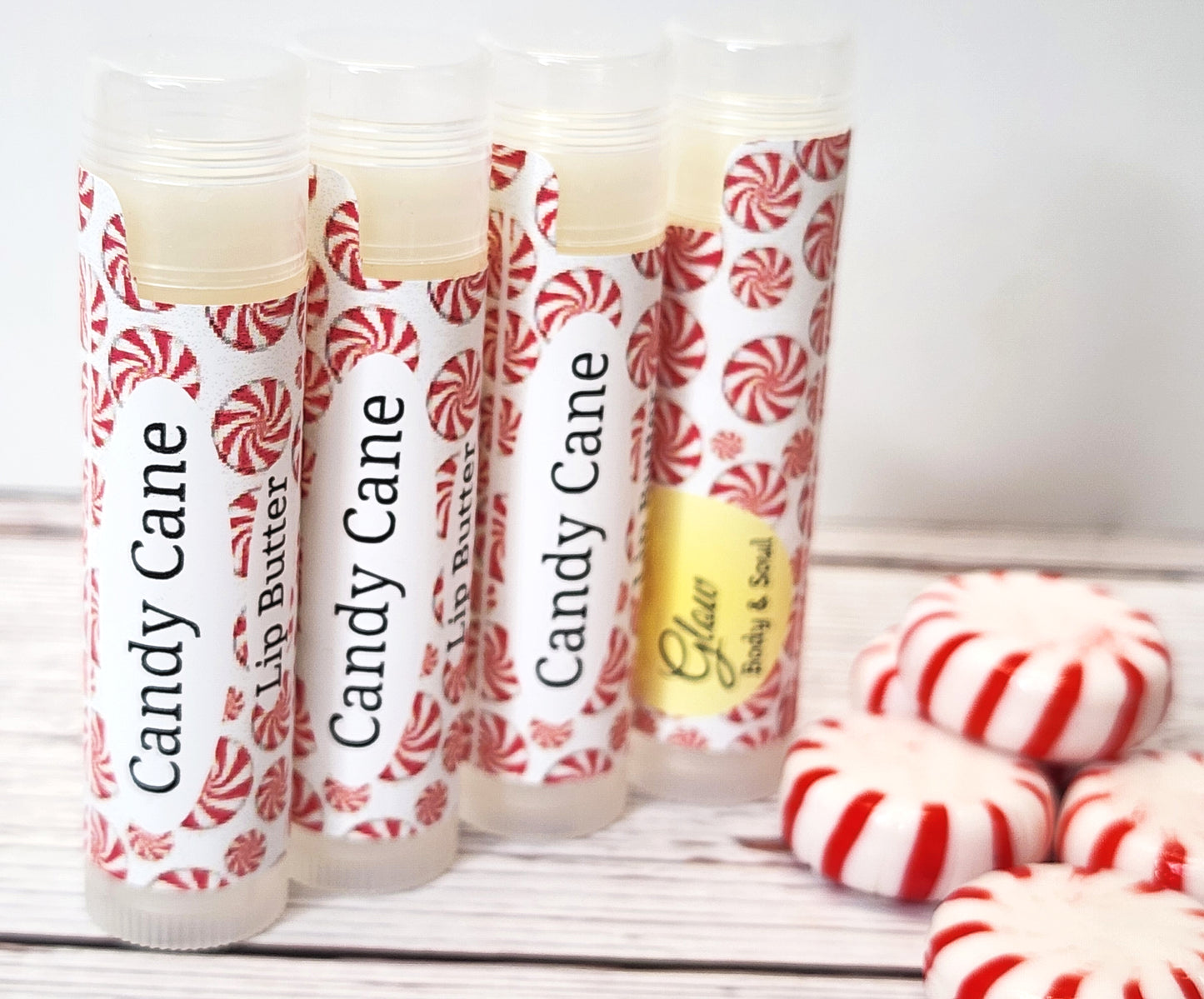 Candy Cane Lip Butter Lip Balm