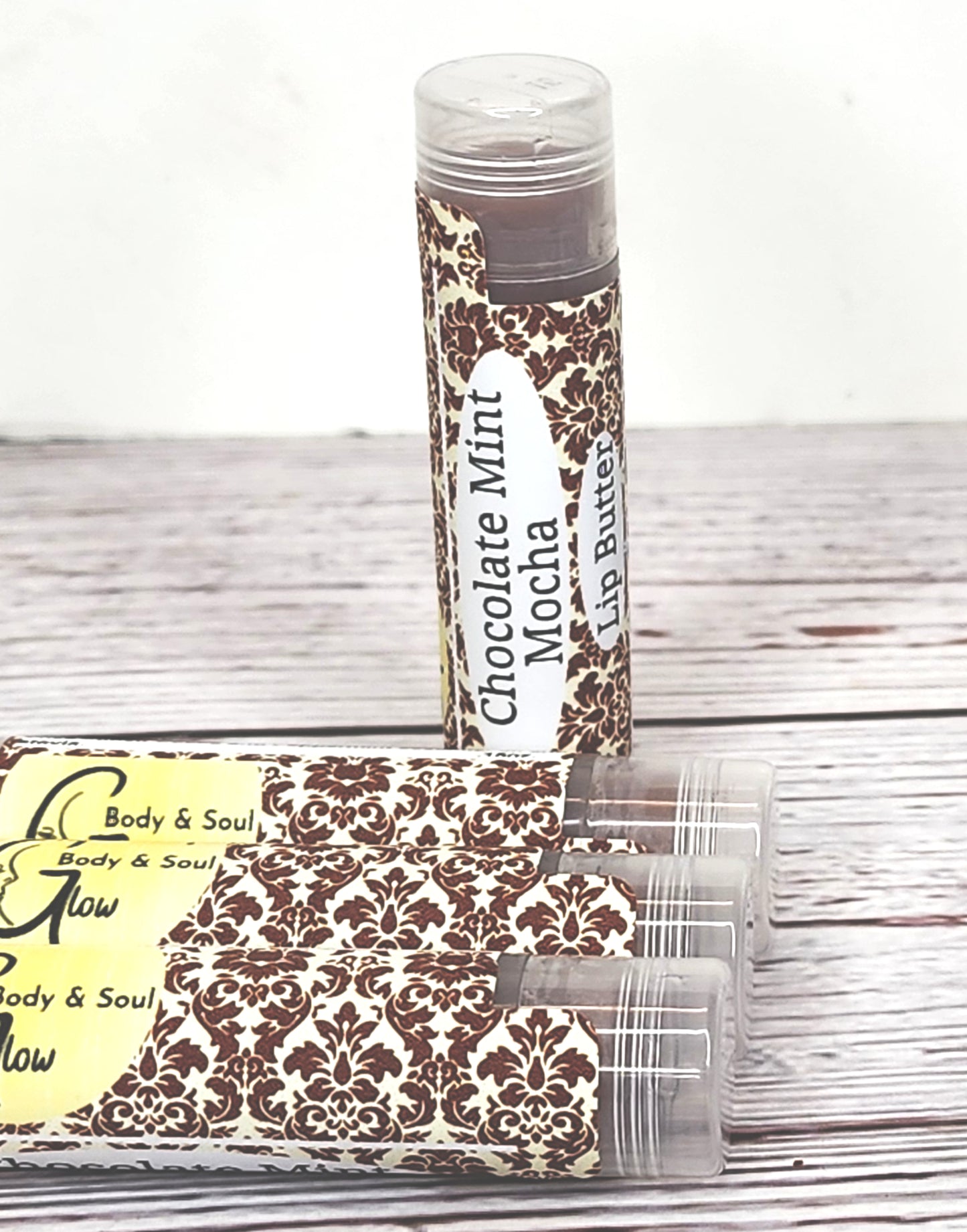 Chocolate Mint Mocha Lip Butter Unsweetened Lip Balm