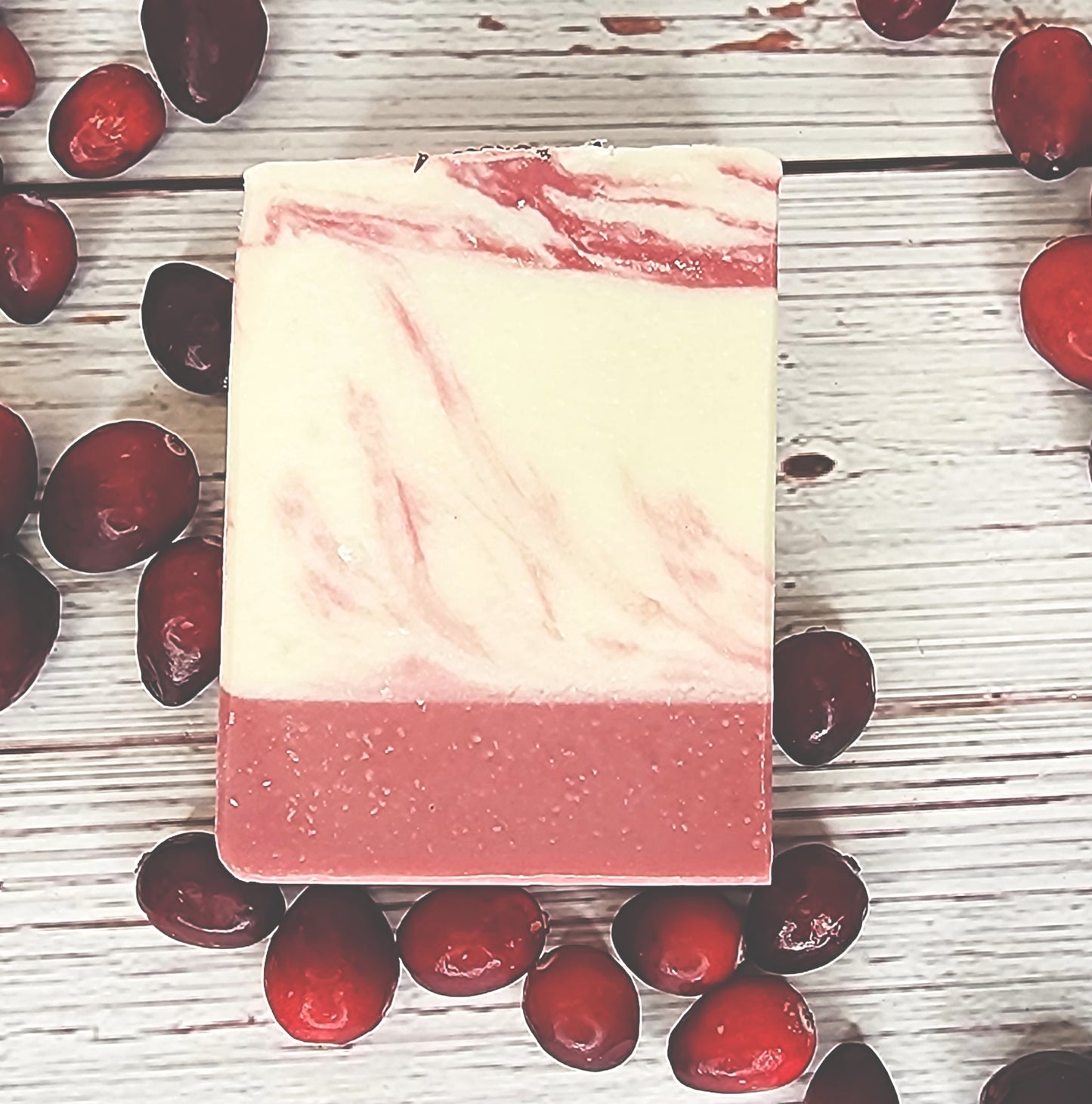Cranberry Crush Handmade Cold Process Soap Handmade Vegan Soap