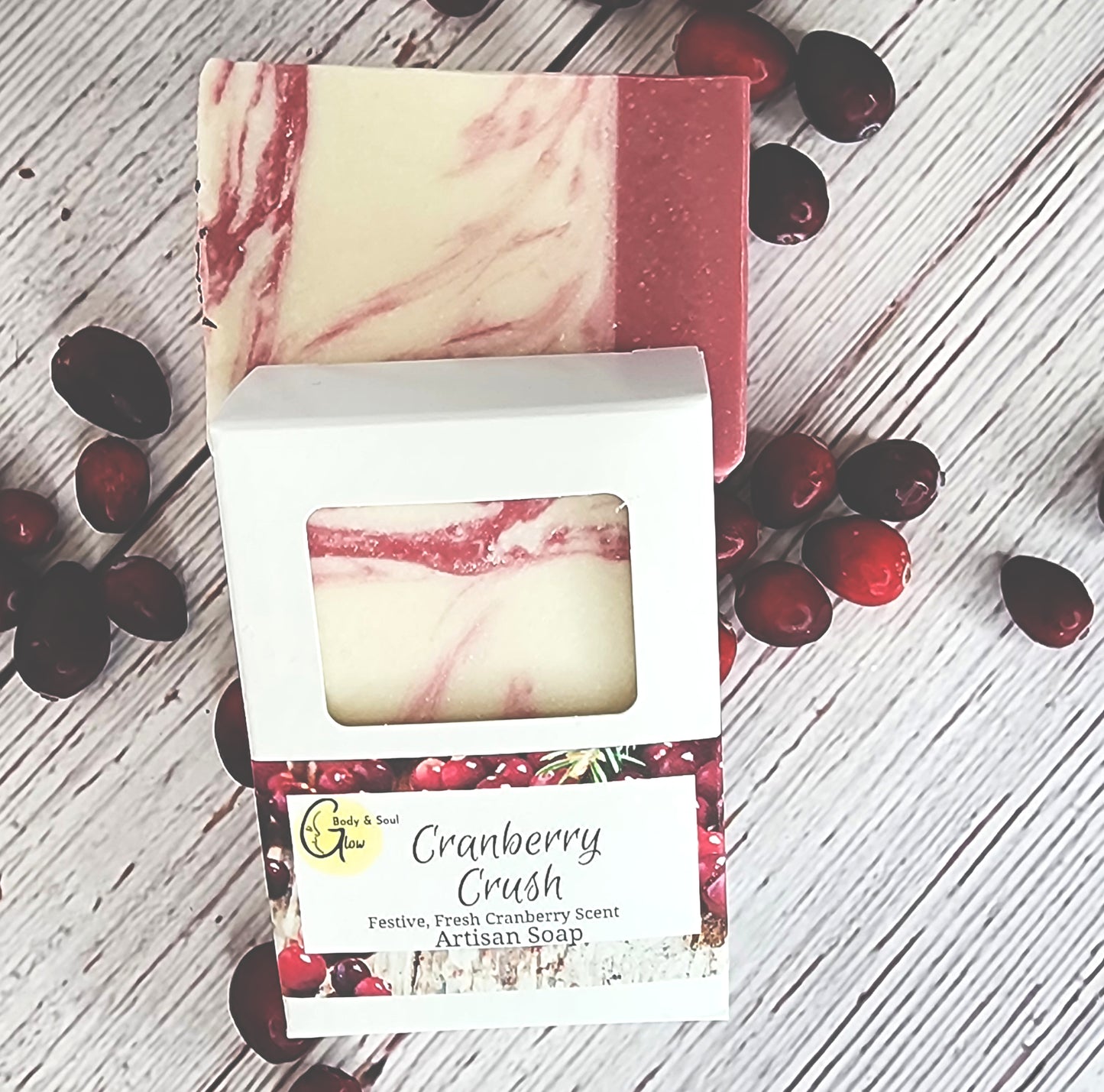 Cranberry Crush Handmade Cold Process Soap Handmade Vegan Soap
