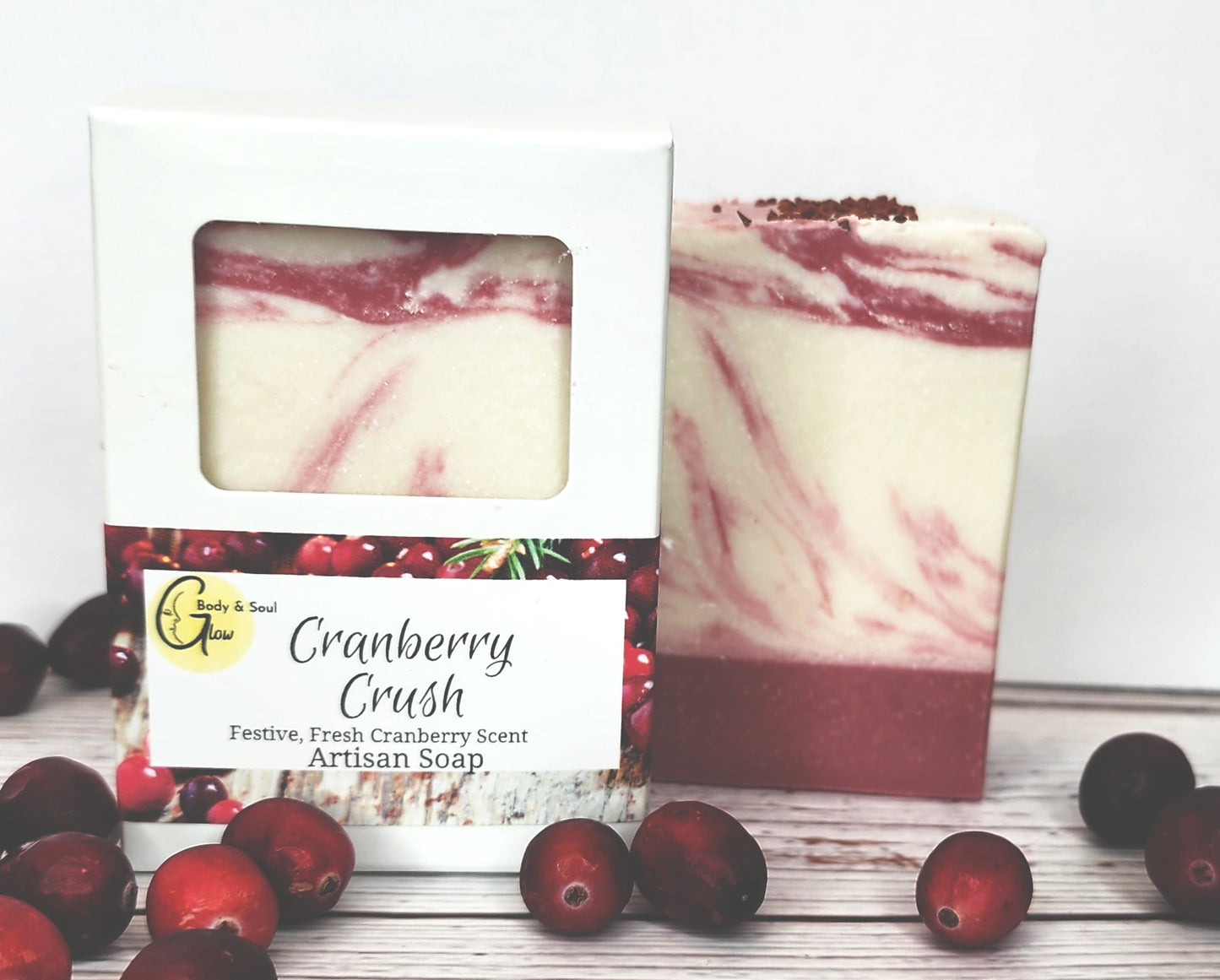 Cranberry Crush Handmade Cold Process Soap Handmade Vegan Soap