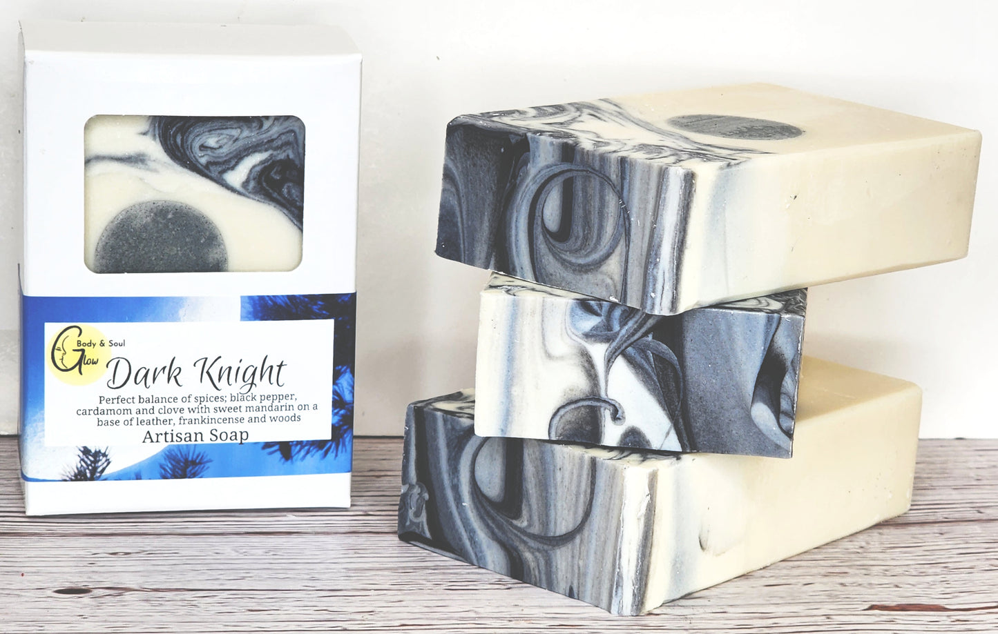 Dark Knight Soap Handmade Cold Process Vegan Soap