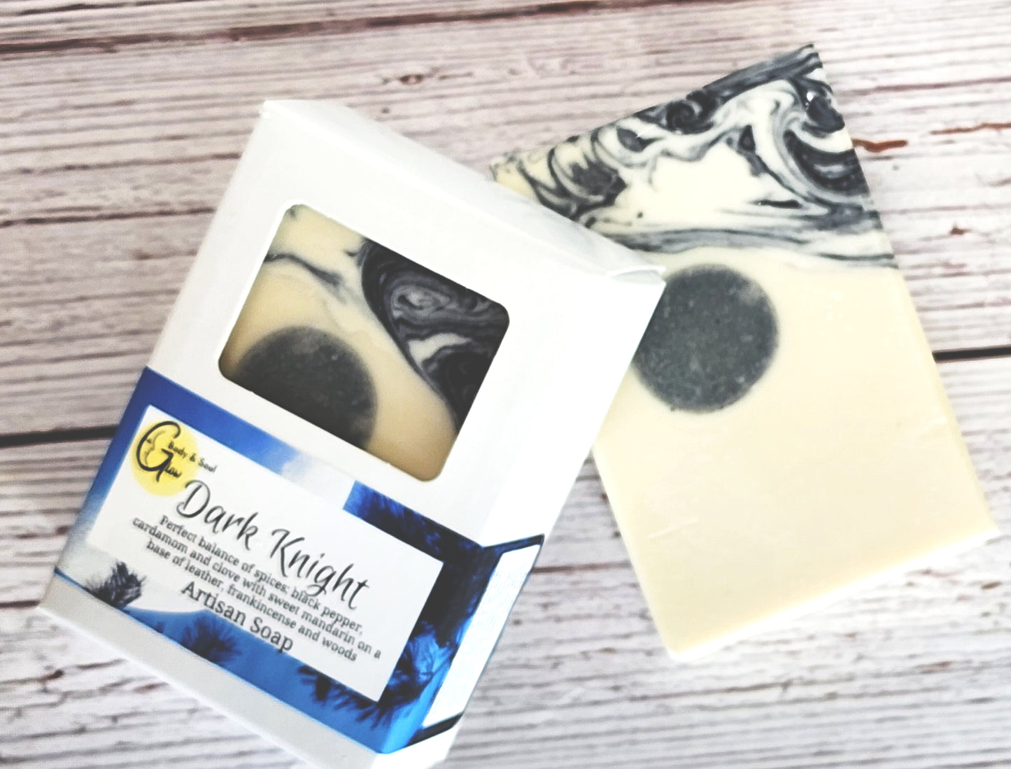 Dark Knight Soap Handmade Cold Process Vegan Soap