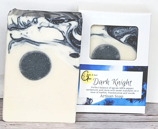 Dark Knight Soap Handmade Cold Process Vegan Soap