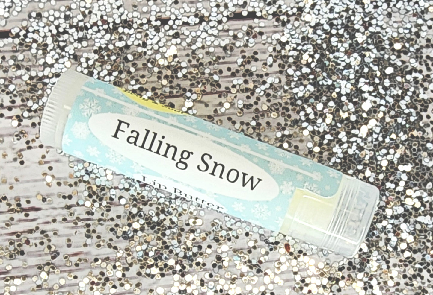 Falling Snow Lip Butter Peppermint Vanilla Lip Balm