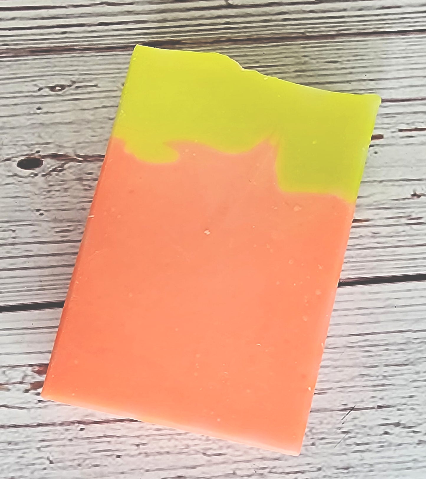 Mango Tangerine Soap Handmade Cold Process