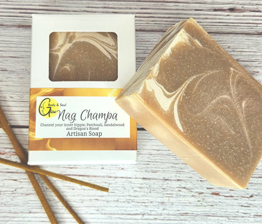 Nag Champa Soap Handmade Cold Process Vegan Soap