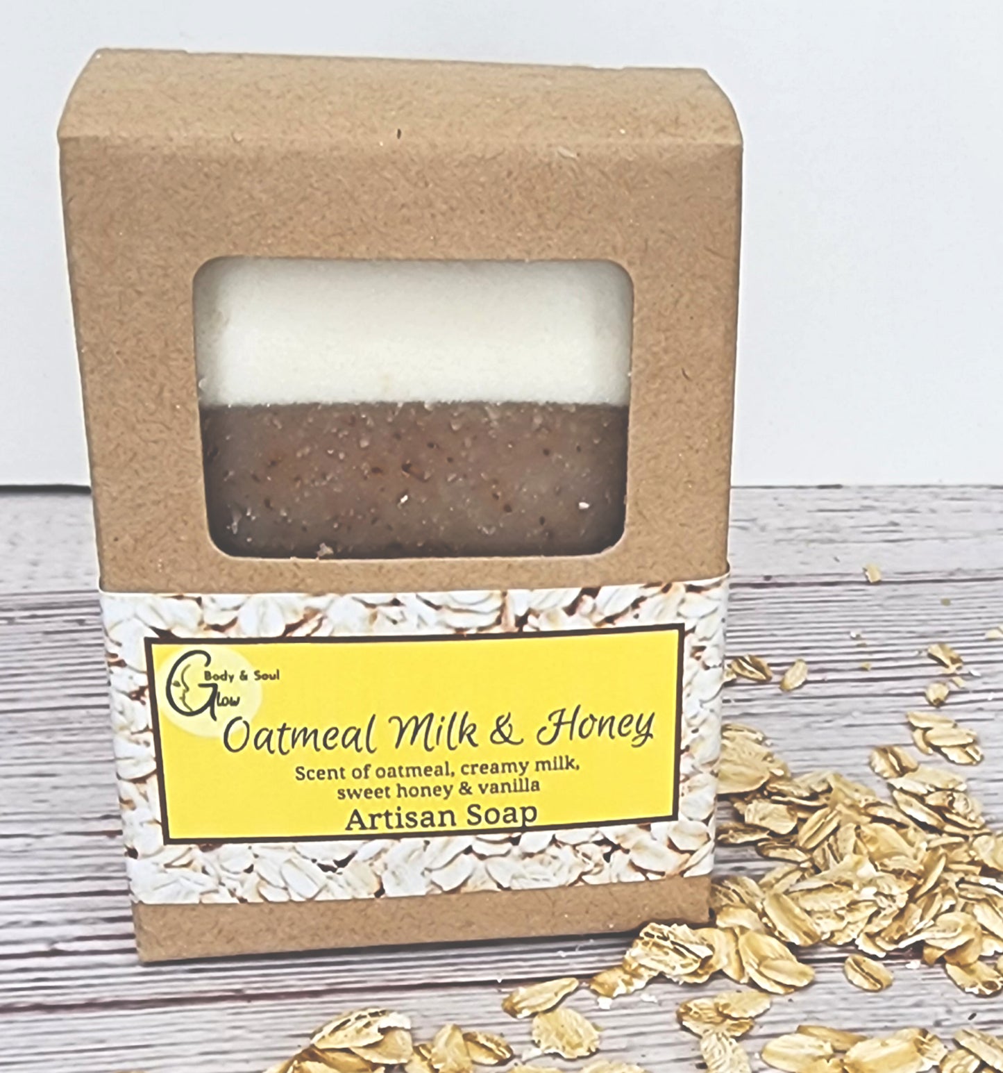 Oatmeal Milk and Honey Handmade Cold Process Soap