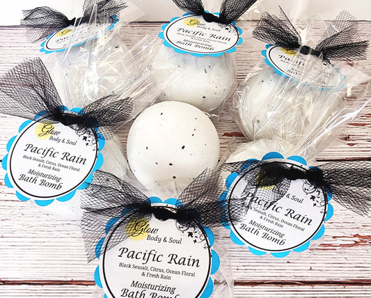 Pacific Rain Bath Bomb Fizzy