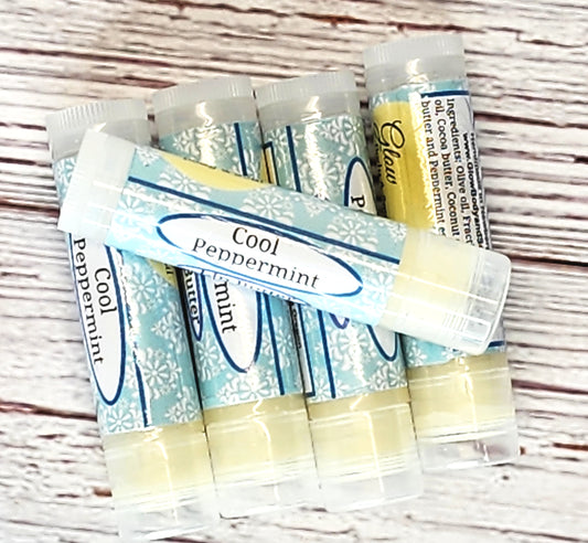 Cool Peppermint Lip Butter Unsweetened Lip Balm