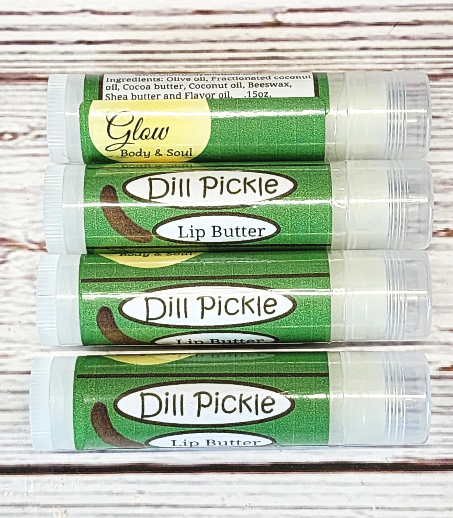 Dill Pickle Lip Butter Unsweetened Pickle Lip Balm