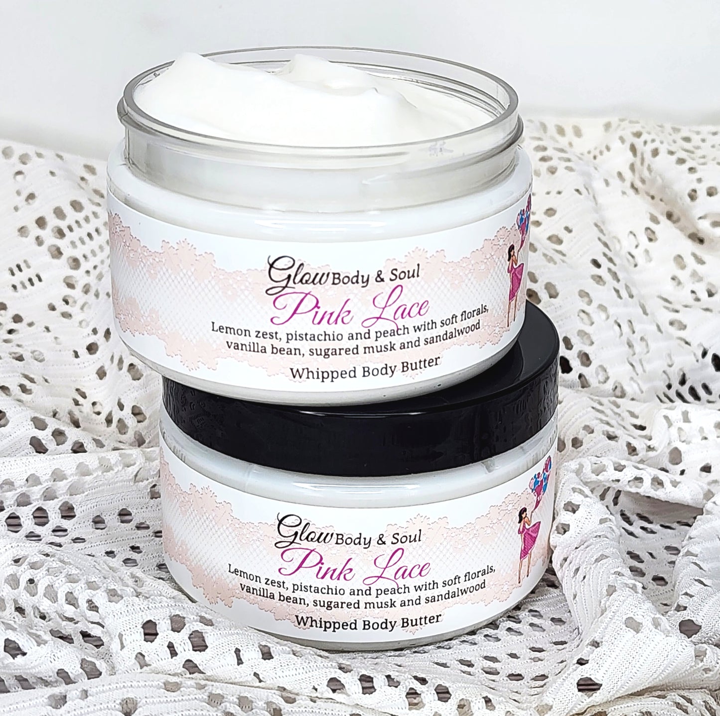 Pink Lace Body Butter Paraben Free Body Butter Lotion