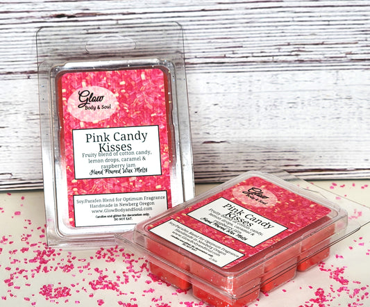 Pink Candy Kisses Wax Tart Melts