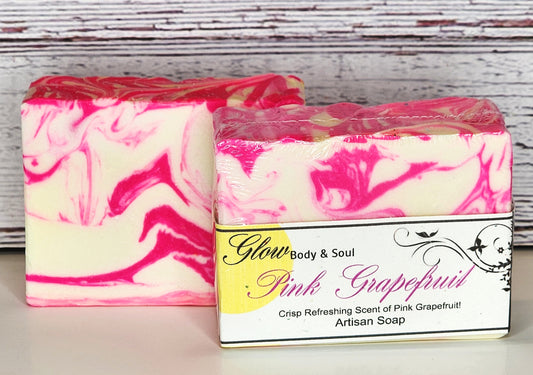 Pink Grapefruit Handmade Cold Process Soap Handmade Vegan Soap