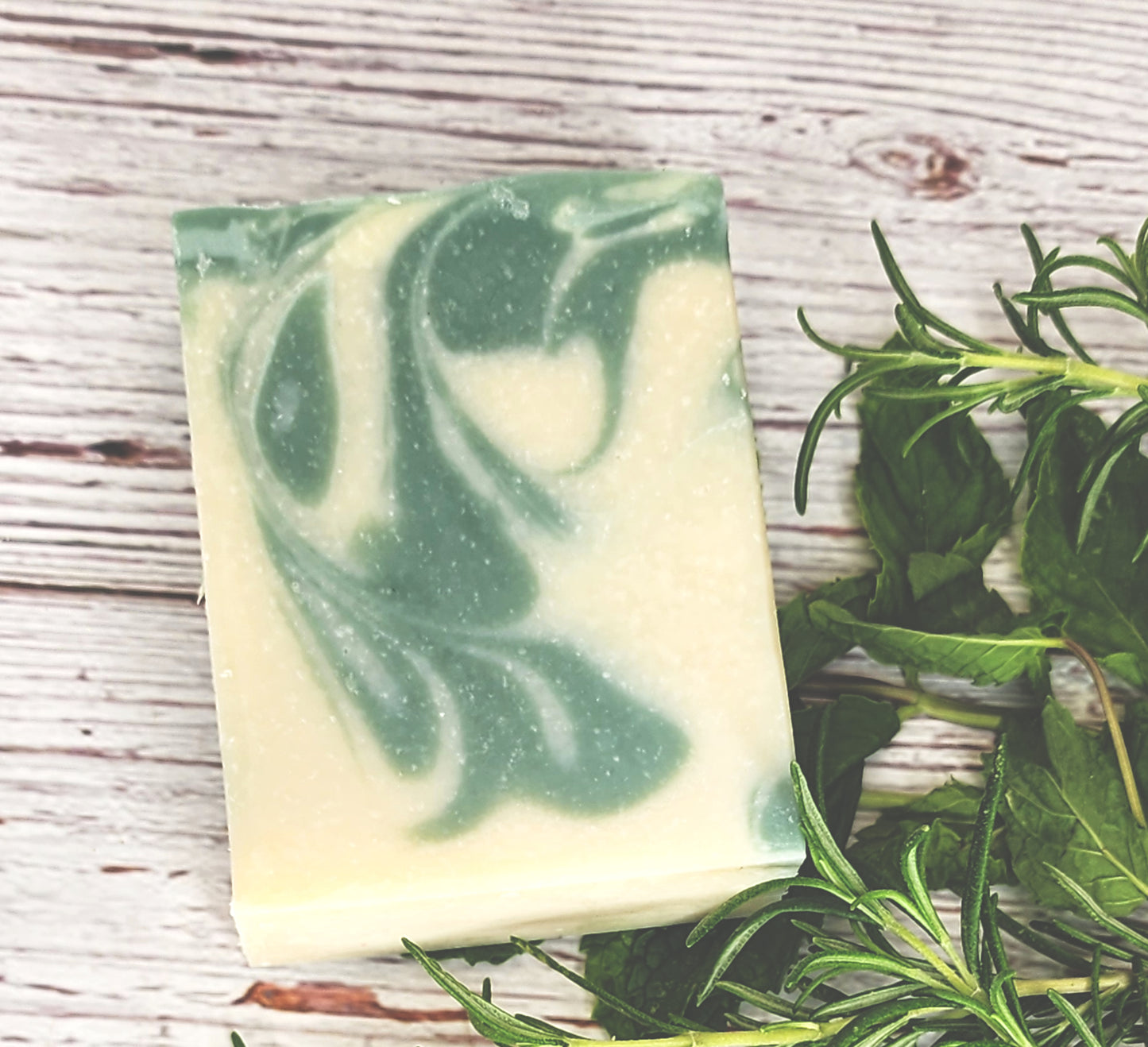 Rosemary Mint Soap Handmade Cold Process Soap