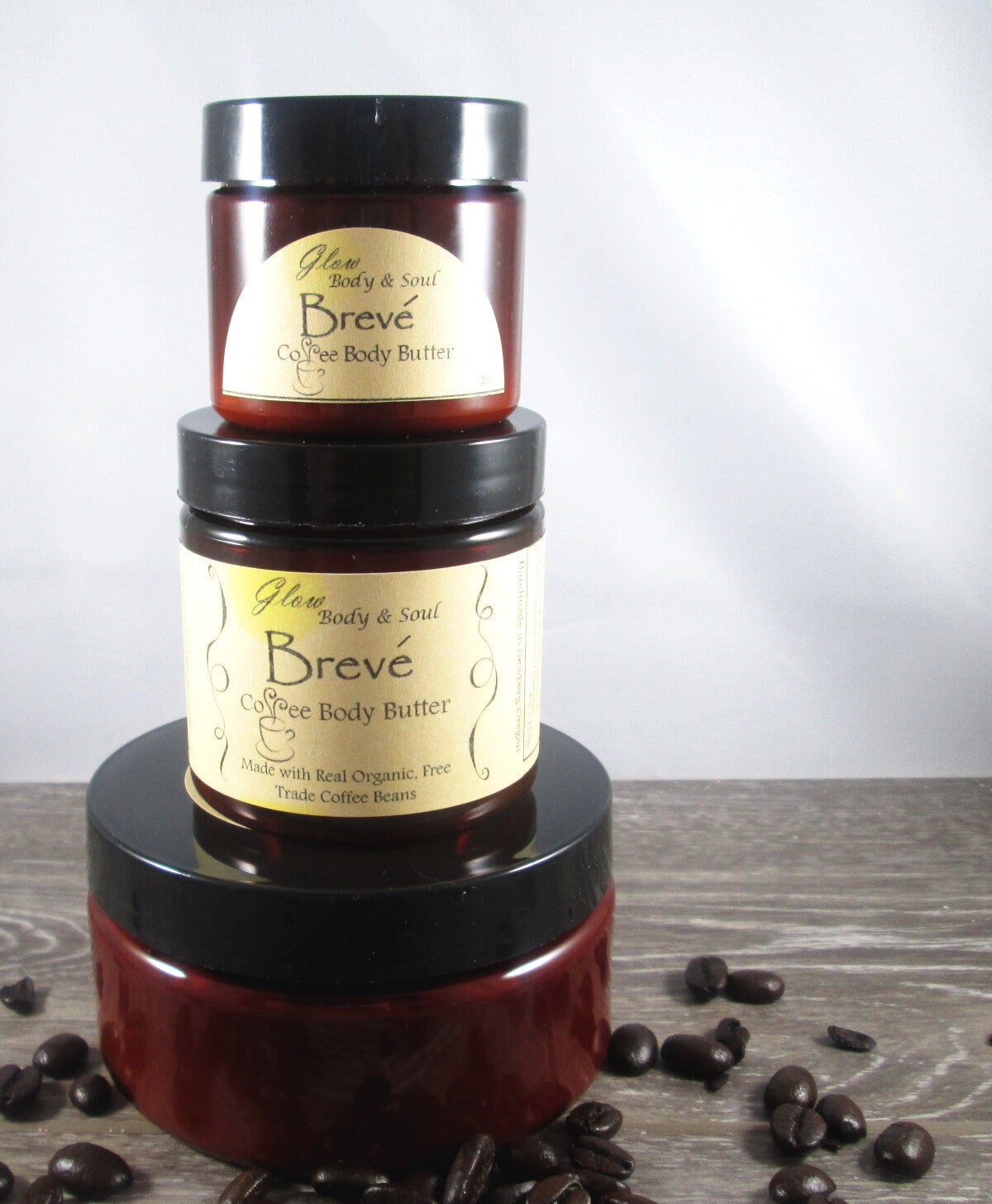 Breve Coffee Butter Body Butter Paraben Free Body Butter Choice of Sizes