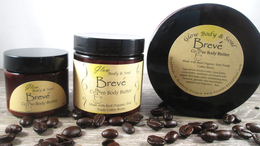 Breve Coffee Butter Body Butter Paraben Free Body Butter Choice of Sizes